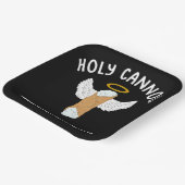 Grappig Heilige Cannoli Italiaans Themafeest Papieren Bordje (Gebogen)