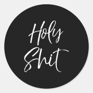 Grappig Heilige Grap Geschenk Opwinding Citaat Uit Ronde Sticker