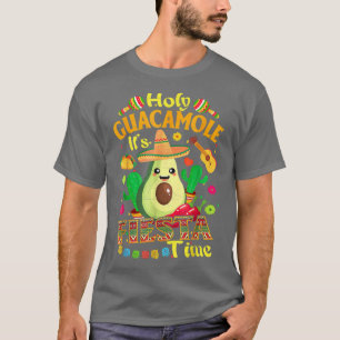 Grappig Heilige Guacamole Het is Fiesta Time T-shirt