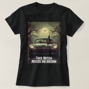 Grappig heks T-shirt