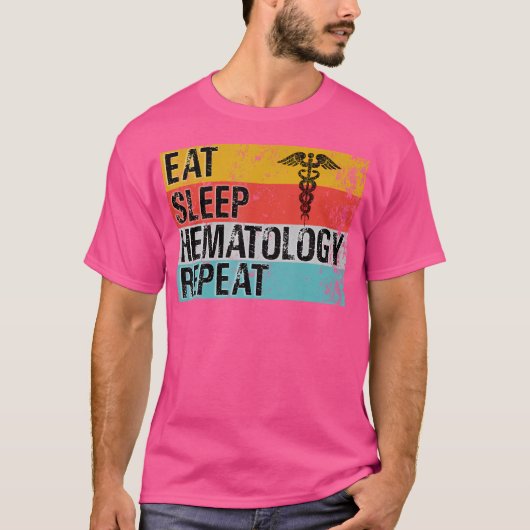 Grappig Hematoloog Dokter Hematologie T-shirt (Voorkant)