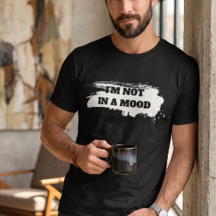 Grappig heren introvert slogan "Ik ben niet in de T-shirt