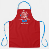 Grappig Heren Mannen Superheld BBQ Geschenk  Schor Schort (Voorkant)