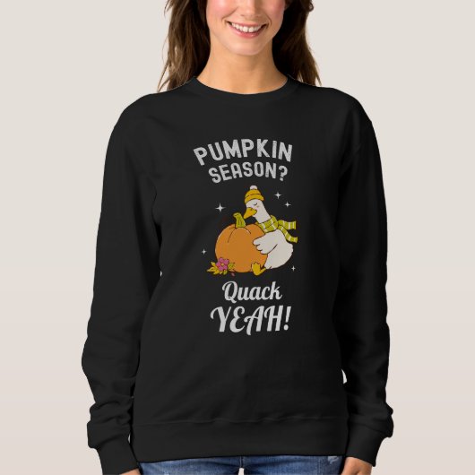 Grappig Herfst Eend Trui (Voorkant)
