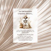 Grappig Herfst Skelet - Witchy Herfst Gathering Kaart