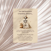 Grappig Herfst Skelet - Witchy Herfst Gathering Kaart