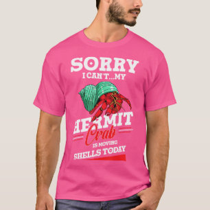 Grappig Hermit Krab ontwerp voor Hermit Krab liefh T-shirt
