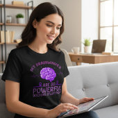 Grappig Hersengolven Epilepsie Bewustzijn Geschenk Tri-Blend Shirt