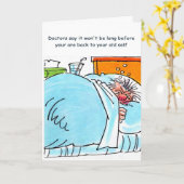 grappig herstel kaart (Gele Bloem)