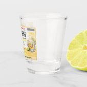 Grappig herstelt RX-recept shotglas Shot Glas (Rechts)