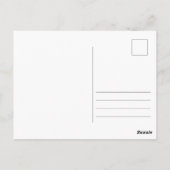 Grappig hert met gezichtsmasker Kerstmis 2020 Briefkaart (Achterkant)