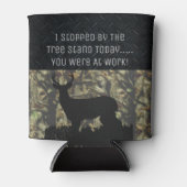 Grappig herten jagen bier koeler (Voorkant)