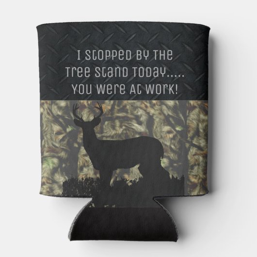 Grappig herten jagen bier koeler (Achterkant)