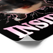 Grappig Het Beest In Mij Gekke Cat Meme Humor Cat Poster (Hoek)