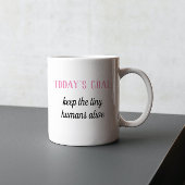 Grappig | Het doel van vandaag: de kleine mensen l Mok