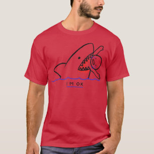 Grappig het gaat wel Haaienaanval Klaag niet Het L T-shirt