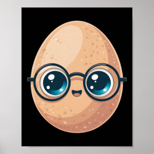 Grappig Het Goede Ei Leraar Halloween Kostuum Eten Poster