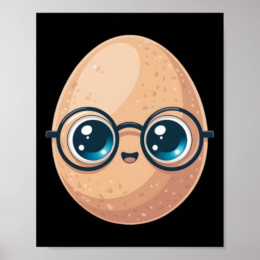 Grappig Het Goede Ei Leraar Halloween Kostuum Eten Poster (Voorkant)