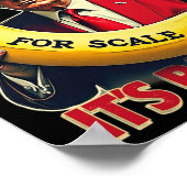 Grappig, het is banaan voor weegschalen Trump 1 Poster (Hoek)