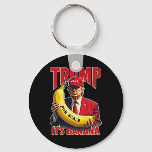 Grappig, het is banaan voor weegschalen Trump 1 Sleutelhanger