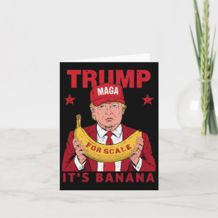 Grappig Het Is Banaan Voor Weegschalen Trump Vinta Kaart