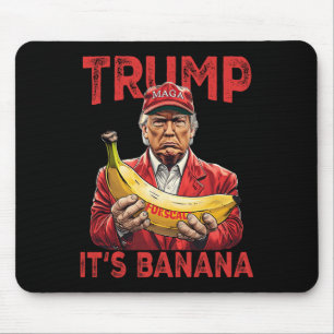 Grappig, het is bananenschalen voor Trump Muismat