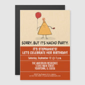 Grappig, het is de verjaardag van Nacho (Voorkant / Achterkant)