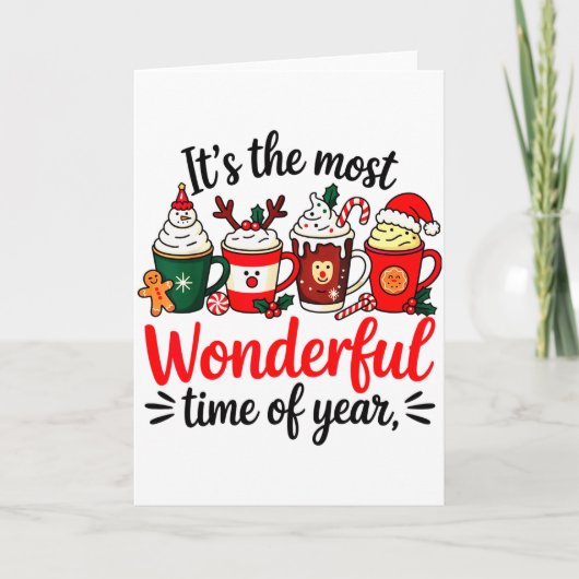 Grappig Het Is De Wonderbaarlijkste Tijd Van Het J Kaart (Voorkant)