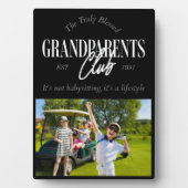 Grappig Het is een Lifestyle Grootouders Club Foto Fotoplaat (voorkant)