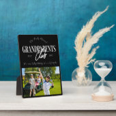 Grappig Het is een Lifestyle Grootouders Club Foto Fotoplaat (Zijkant)