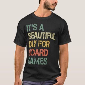 Grappig Het is een mooie dag voor bordspellen Gewe T-shirt
