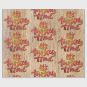 Grappig, het is het Turks Thanksgiving Gezegde Cadeaupapier (Vlak)