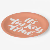 Grappig, het is het Turks Thanksgiving Gezegde Papieren Bordje (Gekanteld)