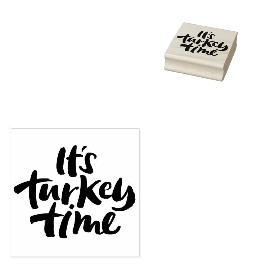 Grappig, het is het Turks Thanksgiving Gezegde Rubberstempel (Gestempeld)