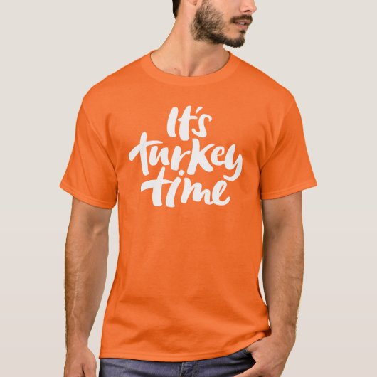 Grappig, het is het Turks Thanksgiving Gezegde T-shirt (Voorkant)