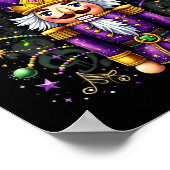 Grappig, het is Mardi Gras Y’all Notenkraker King  Poster (Hoek)