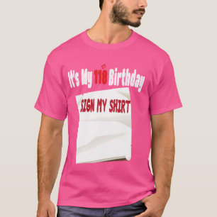 Grappig Het is Mijn 118e Verjaardag Teken Mijn ont T-shirt
