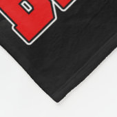 Grappig Het is mijn 8e verjaardag 8 jaar oude Foot Fleece Deken (Hoek)