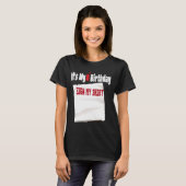 Grappig Het is Mijn 8e Verjaardag Teken Mijn ontwe T-shirt (Voorkant volledig)