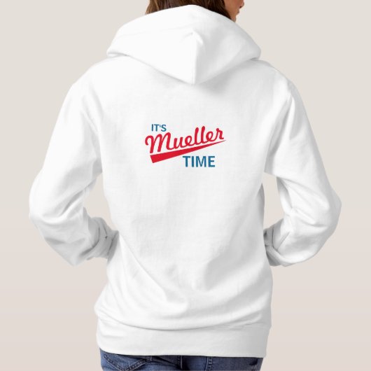 Grappig "Het is Mueller Time" Hoodie (Achterkant)