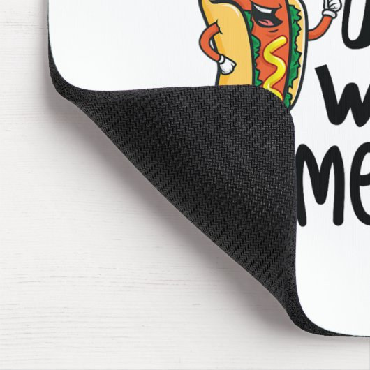 Grappig, het is niet 4 juli tot mijn Weiner komt Muismat (Hoek)