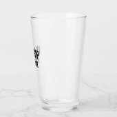 Grappig Het Is Sipperig Uur Minimalistische Vader  Glas (Links)