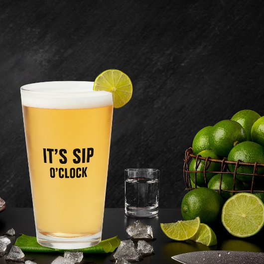 Grappig Het Is Sipperig Uur Minimalistische Vader  Glas