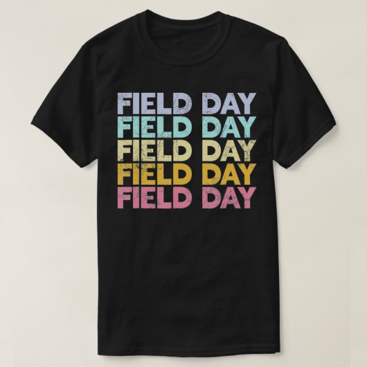 Grappig, het is Velddag Ya'll leraar T-shirt (Design voorkant)