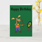 Grappig het Praktizeren van Amerikaanse elanden Kaart (Gele Bloem)