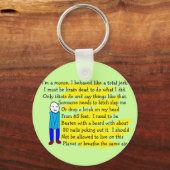 Grappig "Het spijt me" Kaarten en Sleutelhangers (Voorkant)