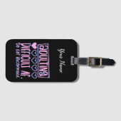 Grappig het toevoegen van moeilijke AF zou niet ad Bagagelabel (Voorkant (horizontaal))