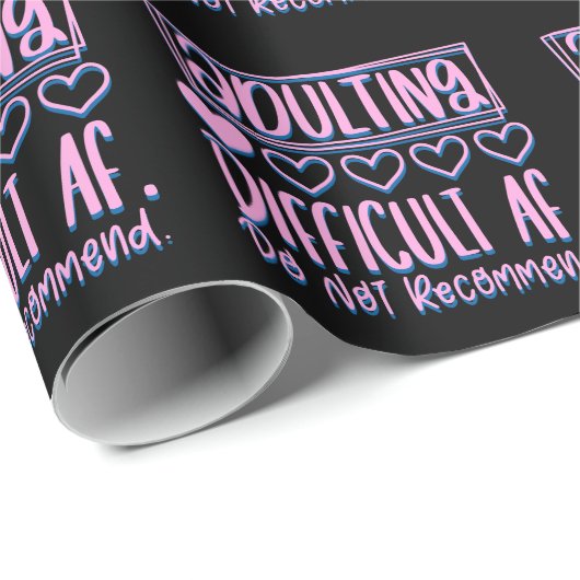 Grappig het toevoegen van moeilijke AF zou niet ad Cadeaupapier (Rol Hoek)