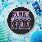 Grappig het toevoegen van moeilijke AF zou niet ad Papieren Bordje (Feest)