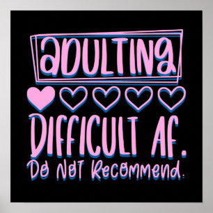 Grappig het toevoegen van moeilijke AF zou niet ad Poster